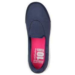 Skechers Women's Go Walk Classic - Ideal Sunset Slip-On Runners Navy -Sporty Life Shop 124464 nvy b large