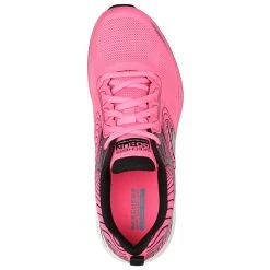 Skechers Women's Go Run Consistent - Fleet Rush Runners Hot Pink / Black -Sporty Life Shop 128272 hpbk b large