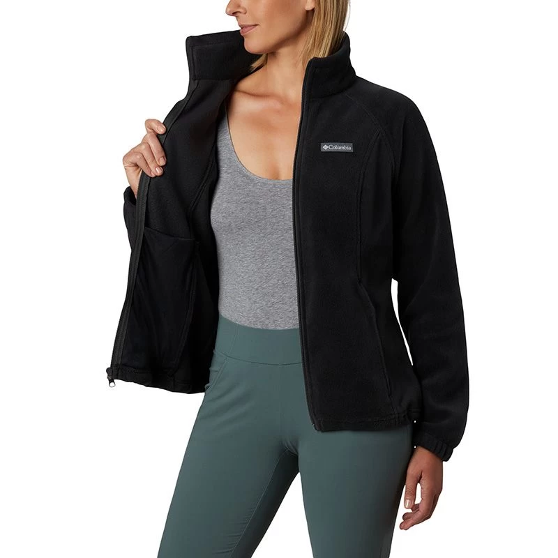 Columbia Women's Benton Springs™ Full Zip Fleece Jacket Black 7 Columbia Women's Benton Springs™ Full Zip Fleece Jacket Black - Image 5