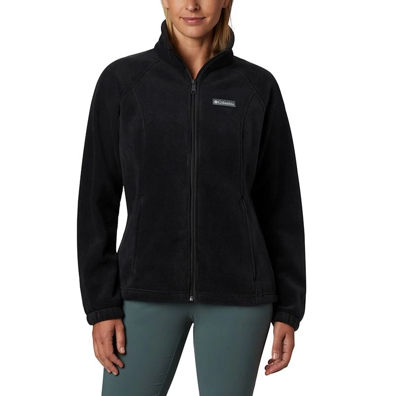 Columbia Women's Benton Springs™ Full Zip Fleece Jacket Black 3 Columbia Women's Benton Springs™ Full Zip Fleece Jacket Black