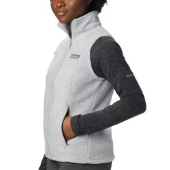 Columbia Women's Benton Springs™ Fleece Gilet Cirrus Grey Heather -Sporty Life Shop 1372121 032 a1 presethigh res jpeg 300 dpi