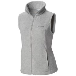 Columbia Women's Benton Springs™ Fleece Gilet Cirrus Grey Heather -Sporty Life Shop 1372121 032 f presethigh res jpeg 300 dpi 1