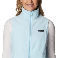 Columbia Women's Benton Springs™ Fleece Gilet Spring Blue -Sporty Life Shop 1372121 490 a2 presethigh res jpeg 300 dpi