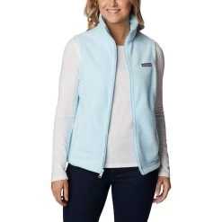 Columbia Women's Benton Springs™ Fleece Gilet Spring Blue -Sporty Life Shop 1372121 490 a4 presethigh res jpeg 300 dpi