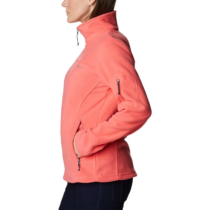 Columbia Women's Fast Trek™ II Fleece Jacket Blush Pink 5 Columbia Women's Fast Trek™ II Fleece Jacket Blush Pink - Image 4