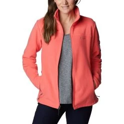 Columbia Women's Fast Trek™ II Fleece Jacket Blush Pink 10 Columbia Women's Fast Trek™ II Fleece Jacket Blush Pink -Sporty Life Shop 1465351 614 a5 presethigh res jpeg 300 dpi