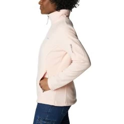 Columbia Women's Fast Trek™ II Fleece Jacket Peach Blossom -Sporty Life Shop 1465351 890 a1 presethigh res jpeg 300 dpi