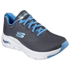 Skechers Women's Arch Fit Big Appeals Charcoal / Blue -Sporty Life Shop 149057 ccbl large