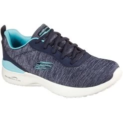 Skechers Women's Skech-Air Dynamight Paradise Waves Trainers Navy / Aqua