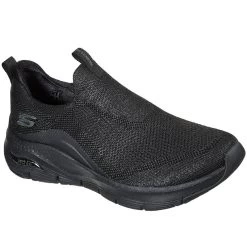 Skechers Women's Arch Fit Keep It Up Trainers Black -Sporty Life Shop 149415 bbk large