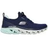 Skechers Women's Glide Step Sport Level Up Trainers Navy / Aqua -Sporty Life Shop 149553 nvaq e large