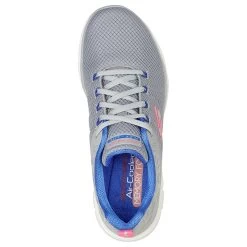 Skechers Women's Flex Appeal 4.0 - Elegant Ways Runners Grey / Multi Trim -Sporty Life Shop 149580 gmlt b large