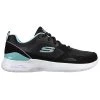 Skechers Women's Skech-Air Dynamic Carefree Way Trainers Black / Mint -Sporty Life Shop 149663 bkmn e large