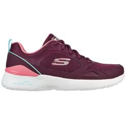 Skechers Women's Skech-Air Dynamic Carefree Way Trainers Burgundy / Pink