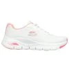 Skechers Women's Arch Fit - Infinity Cool Runners White / Pink -Sporty Life Shop 149722 wpk e large