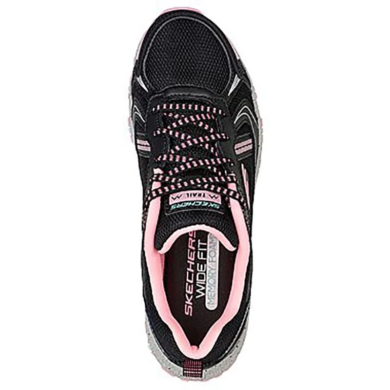 Skechers Women's Hillcrest - Vast Adventure Walking Shoes Black / Hot Pink 7 Skechers Women's Hillcrest - Vast Adventure Walking Shoes Black / Hot Pink - Image 5