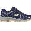 Skechers Women's Hillcrest - Vast Adventure Walking Shoes Navy / Grey -Sporty Life Shop 149820w nvgy e large