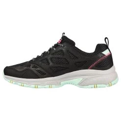 Skechers Women's Hillcrest Pure Escapade Walking Shoes Black Leather / Mesh / Multi Trim -Sporty Life Shop 149821 bkmt d large