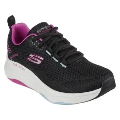 Skechers Women's D'Lux Fitness - Roam Free Runners Black / Multi Trim -Sporty Life Shop 149835 bkmt large