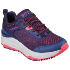 Skechers Women's D'Lux Trail - Round Trip Runners Navy / Hot Pink -Sporty Life Shop 149842nvhp 1