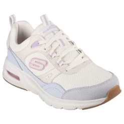 Skechers Women's Skech-Air Court Cool Avenue Runners Natural White / Blue -Sporty Life Shop 149947 ntmt