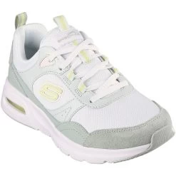 Skechers Women's Skech-Air Court Cool Avenue White / Grey / Blue -Sporty Life Shop 149947 wgr e large 1