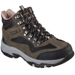 Skechers Women's Relaxed Fit®: Trego Base Camp Hiking Boot Olive / Black -Sporty Life Shop 167008 olbk large