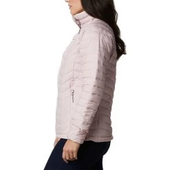 Columbia Women's Powder Lite™ Jacket Mineral Pink -Sporty Life Shop 1699061 618 a1