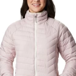 Columbia Women's Powder Lite™ Jacket Mineral Pink -Sporty Life Shop 1699061 618 a2