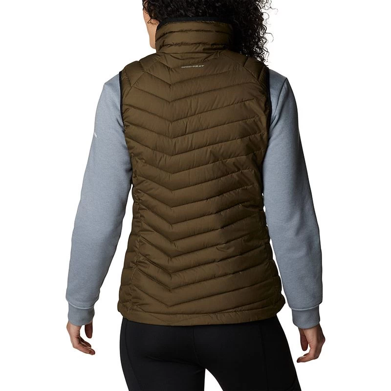 Columbia Women's Powder Lite™ Gilet Olive Green 4 Columbia Women's Powder Lite™ Gilet Olive Green - Image 2