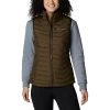 Columbia Women's Powder Lite™ Gilet Olive Green