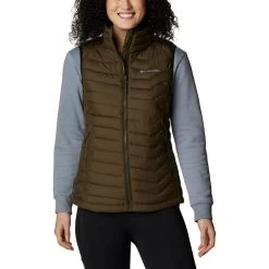 Columbia Women's Powder Lite⢠Gilet Olive Green