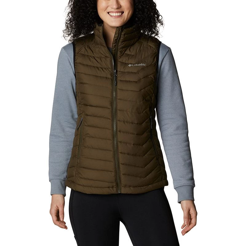 Columbia Women's Powder Lite™ Gilet Olive Green 3 Columbia Women's Powder Lite™ Gilet Olive Green