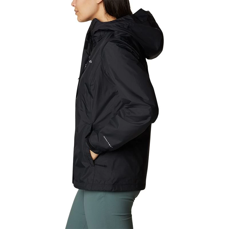 Columbia Women's Pouring Adventure™ II Jacket Black 10 Columbia Women's Pouring Adventure™ II Jacket Black - Image 8