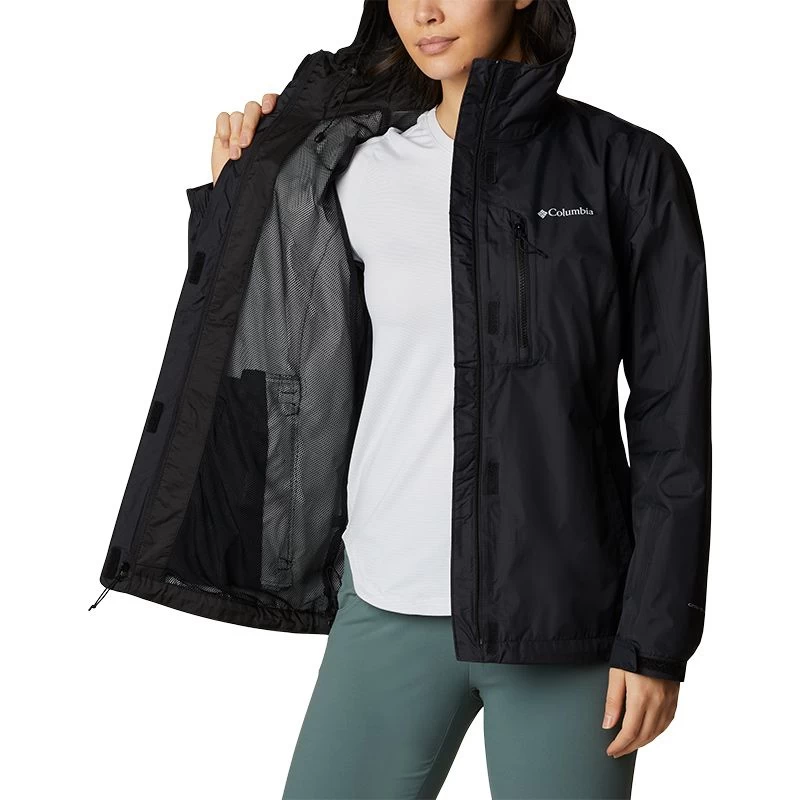 Columbia Women's Pouring Adventure™ II Jacket Black 8 Columbia Women's Pouring Adventure™ II Jacket Black - Image 6