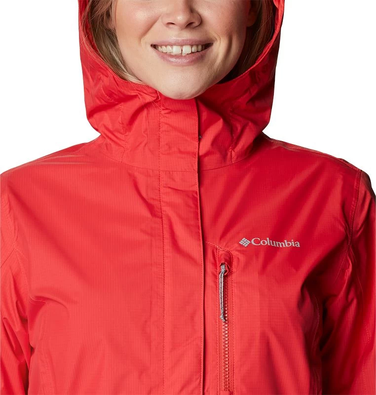 Columbia Women's Pouring Adventure™ II Jacket Red 7 Columbia Women's Pouring Adventure™ II Jacket Red - Image 5