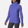 Columbia Women's Glacial™ IV Half Zip Fleece Purple Lotus