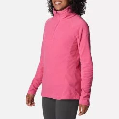 Columbia Women's Glacial™ IV Half Zip Fleece Wild Geranium -Sporty Life Shop 1802201656 5