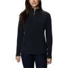 Columbia Women's Glacial™ IV Half Zip Fleece Black -Sporty Life Shop 1802201 010 f