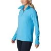 Columbia Women's Glacial™ IV Half Zip Fleece Blue Chill -Sporty Life Shop 1802201 422 a3 presethigh res jpeg 300 dpi