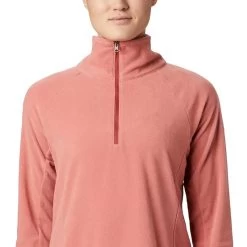 Columbia Women's Glacial™ IV Half Zip Fleece Dark Coral -Sporty Life Shop 1802201 639 a2
