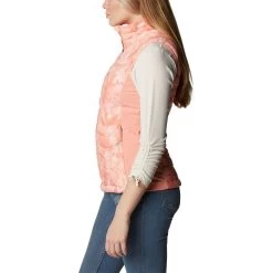 Columbia Women's Powder Pass™ Gilet Coral -Sporty Life Shop 1832222 879 a1