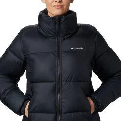 Columbia Women's Puffect™ Jacket Black -Sporty Life Shop 1864781 010 a2