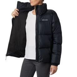 Columbia Women's Puffect™ Jacket Black -Sporty Life Shop 1864781 010 a3