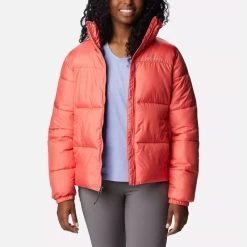 Columbia Women's Puffect™ Jacket Blush Pink -Sporty Life Shop 1864781 614 a4