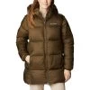 Columbia Women's Puffect⢠Mid Hooded Jacket Olive Green 2 Columbia Women's Puffect⢠Mid Hooded Jacket Olive Green -Sporty Life Shop 1864791 319 f presethigh res jpeg 300 dpi