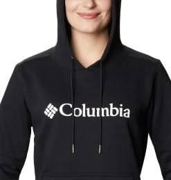 Columbia Women's Logo Hoodie Black -Sporty Life Shop 1895751 012 a2