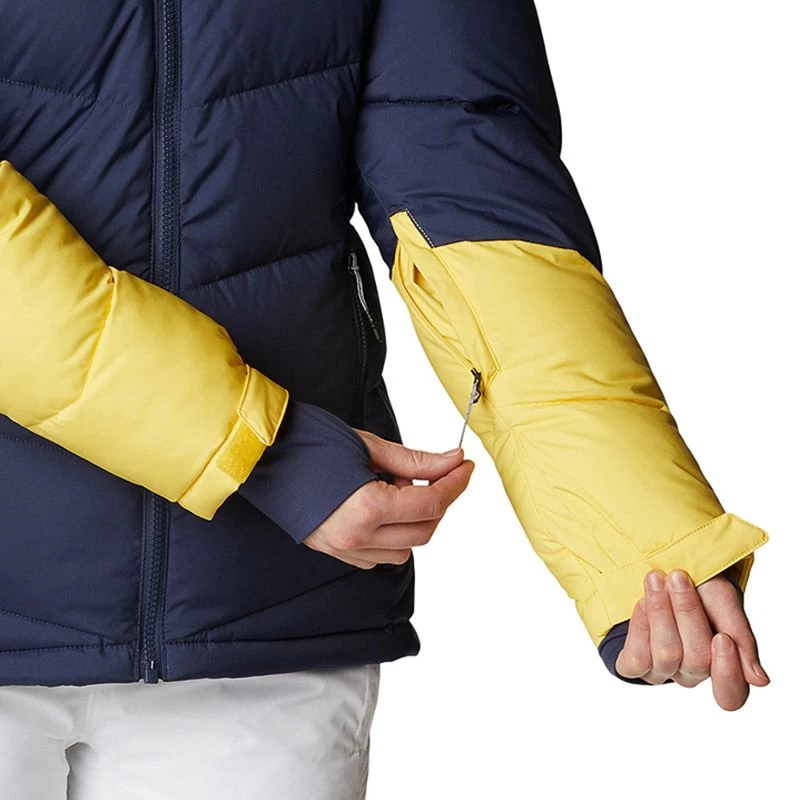 Columbia Women's Abbot Peak Insulated Jacket City Nocturnal, White, Sun Glow 7 Columbia Women's Abbot Peak Insulated Jacket City Nocturnal, White, Sun Glow - Image 5