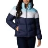 Columbia Women's Puffect™ Colorblock Jacket Nocturnal / White -Sporty Life Shop 1955101 466 f