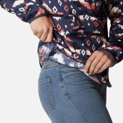 Columbia Women's Sweater Weather™ Hooded Pullover Nocturnal Rocky Mt Print -Sporty Life Shop 1958923 467 a4